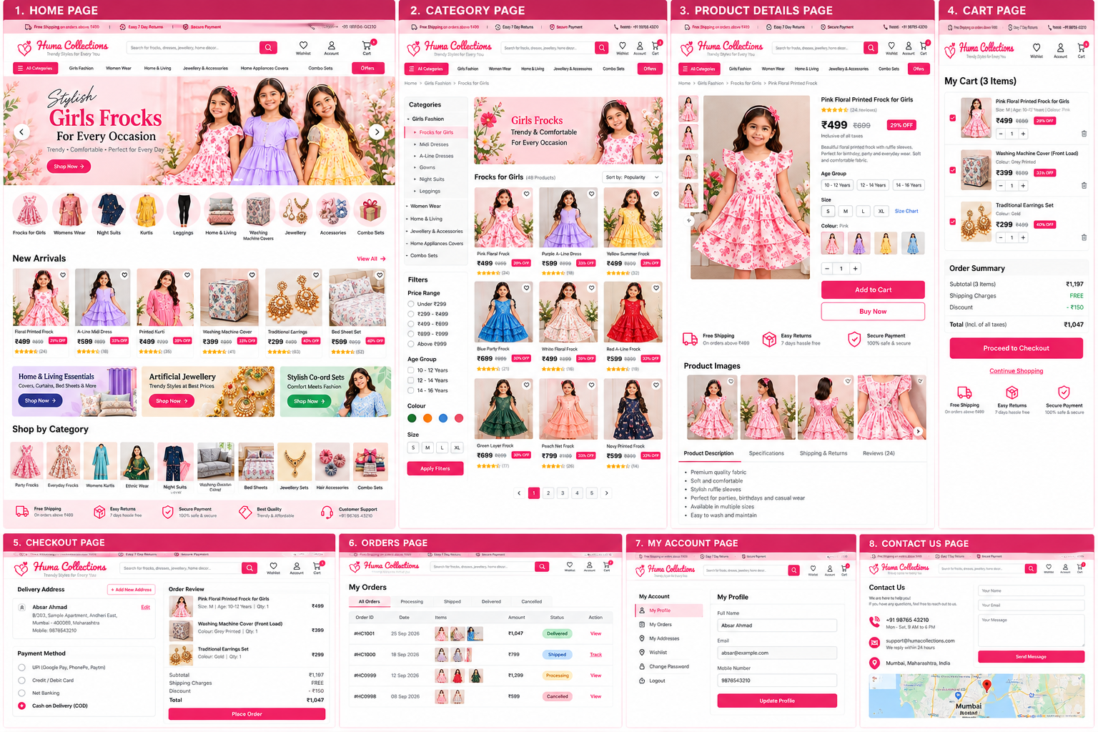 Approved Huma Collections design